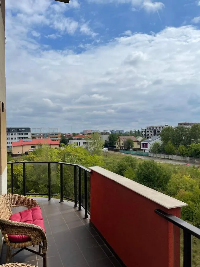 Apartmán Sunny Two Room Apartment, Baneasa, Petrom City, Free Wi-Fi And Underground Parking Bukurešť Rumunsko